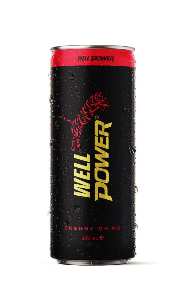 Энергетический напиток Well Power energy drink (Турция) / 24 шт по 0,250 мл